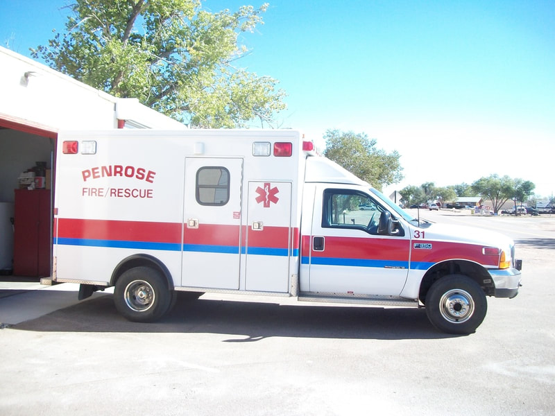 Florence Fire Protection District ambulance Med-31.