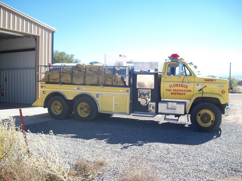 Florence Fire Protection District truck Tanker 1.
